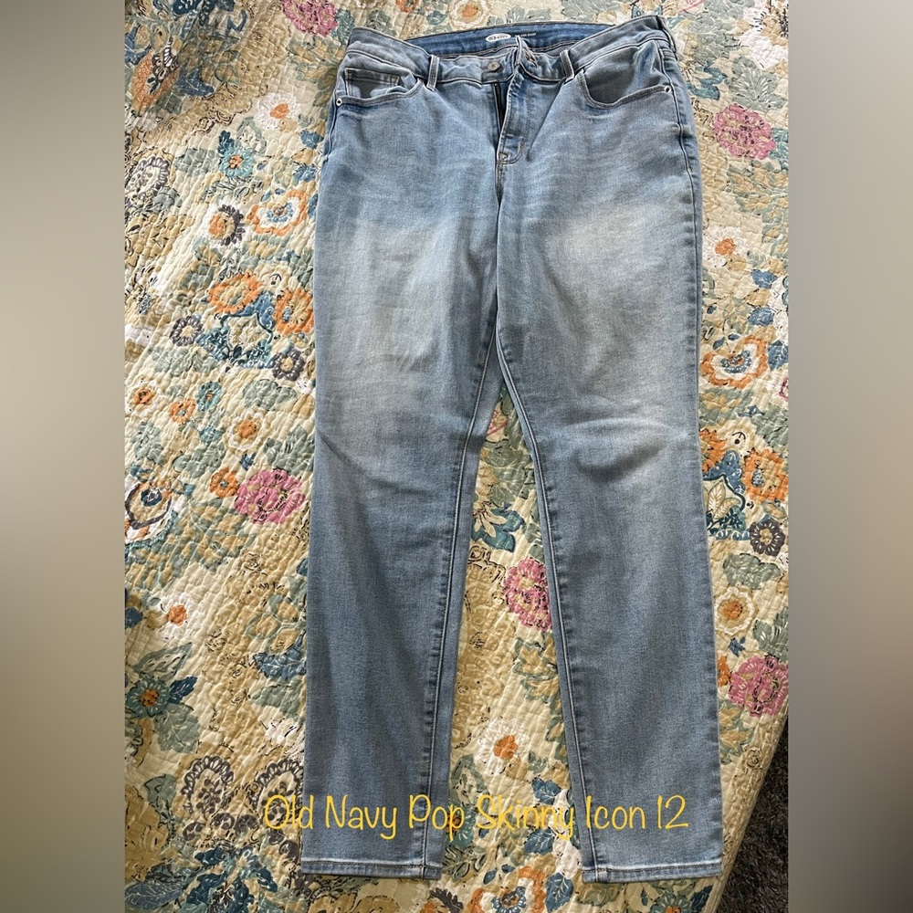 Old Navy pop skinny icon jeans Size 12